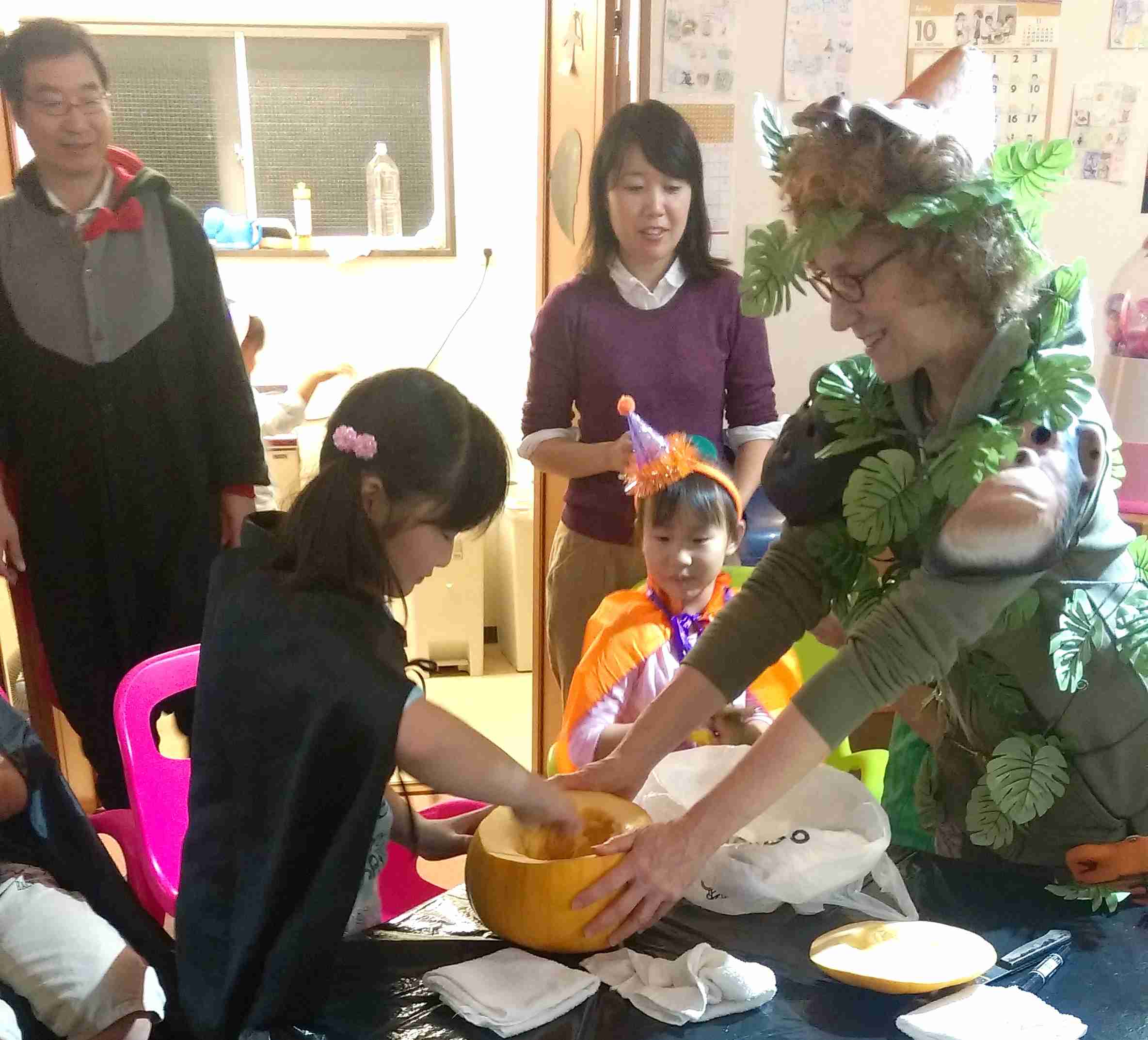 ハロウィーンパーティー風景